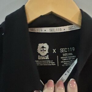 Black SEC119 Dress Shirt Jerry Garcia